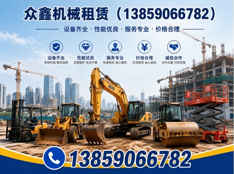 平潭县剪刀车租赁展示图